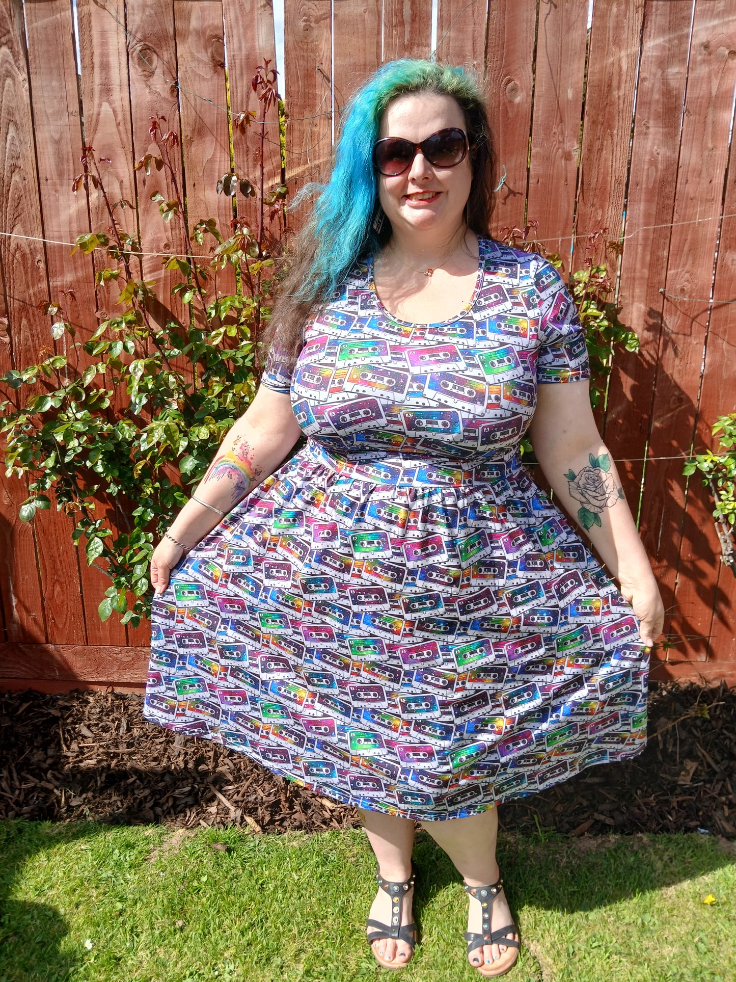 Rainbow Cassettes Tina Dress