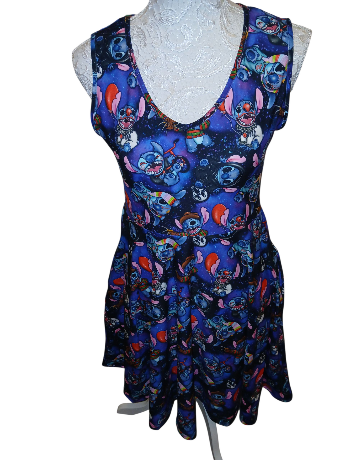 When cute meets horror Skater Dress