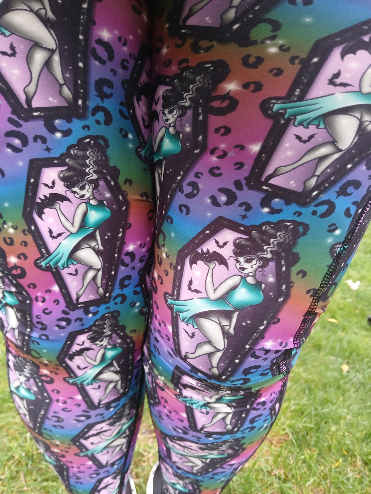 Franken Bride pocket leggings