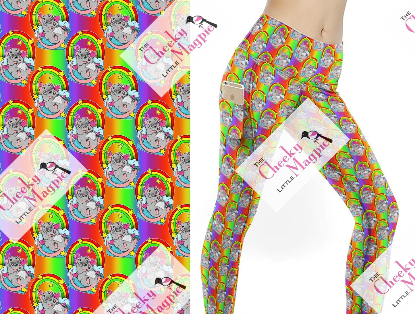 Rainbow Rats CAPRI pocket yoga