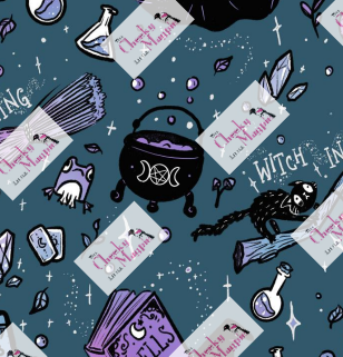 Witch in Training Dress 3/4 sleeve (picture to show design)