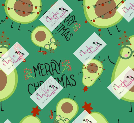 Christmas Avocado Yoga