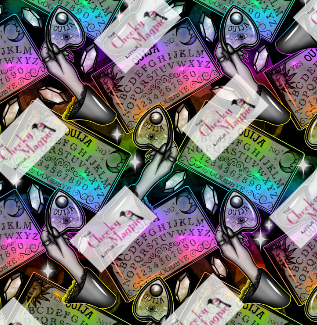 Rainbow Ouija Board Dress (picture to show design)