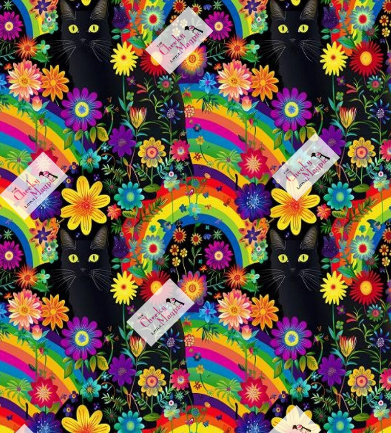 PRE ORDER Cat in the flowers dress