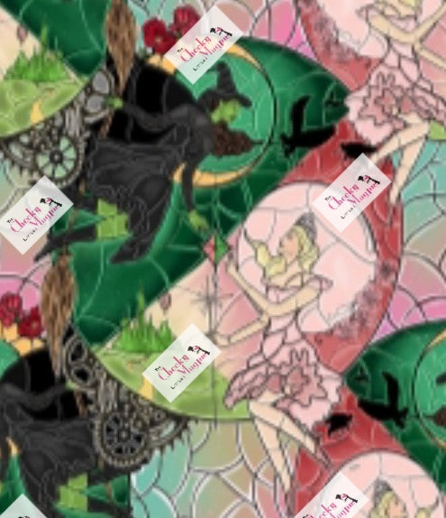 Stained glass Wicked leggings YOGA