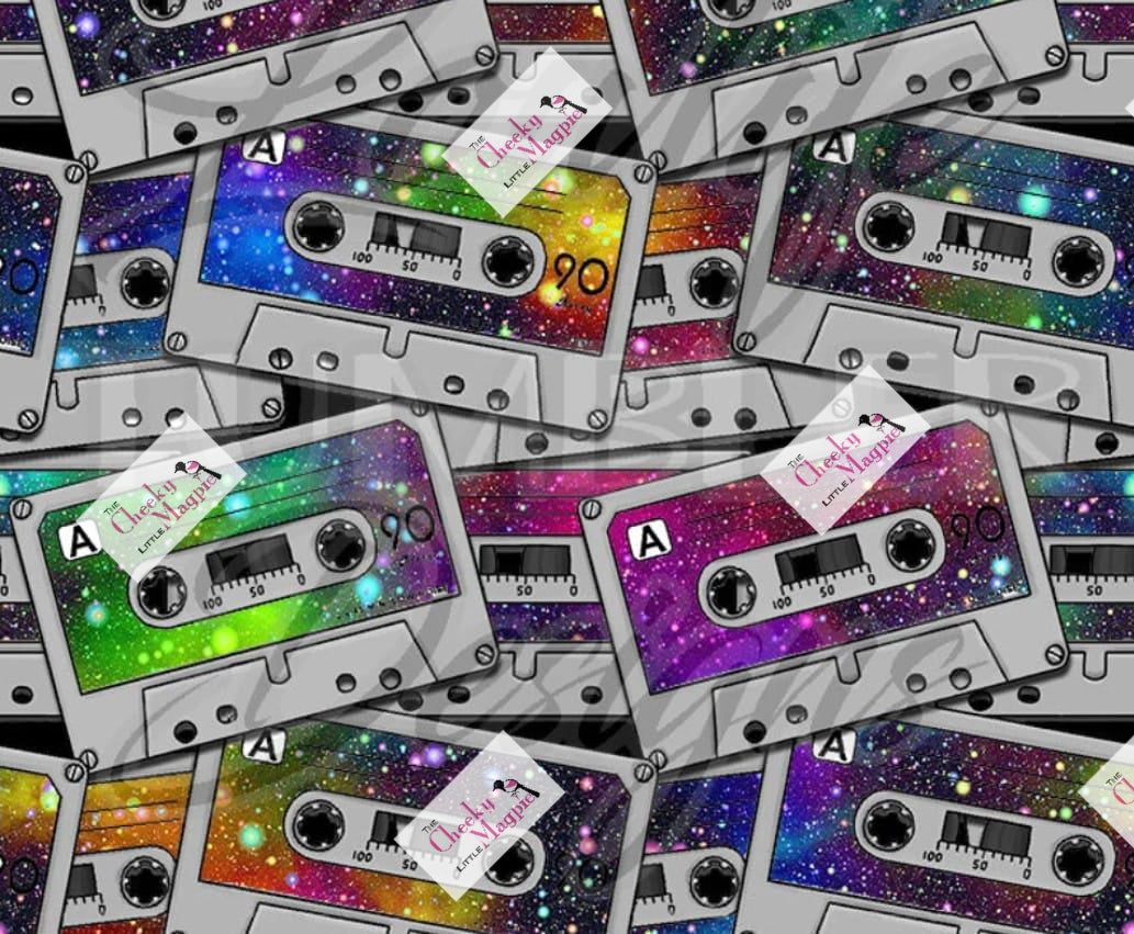Galaxy Casettes capri- pockets