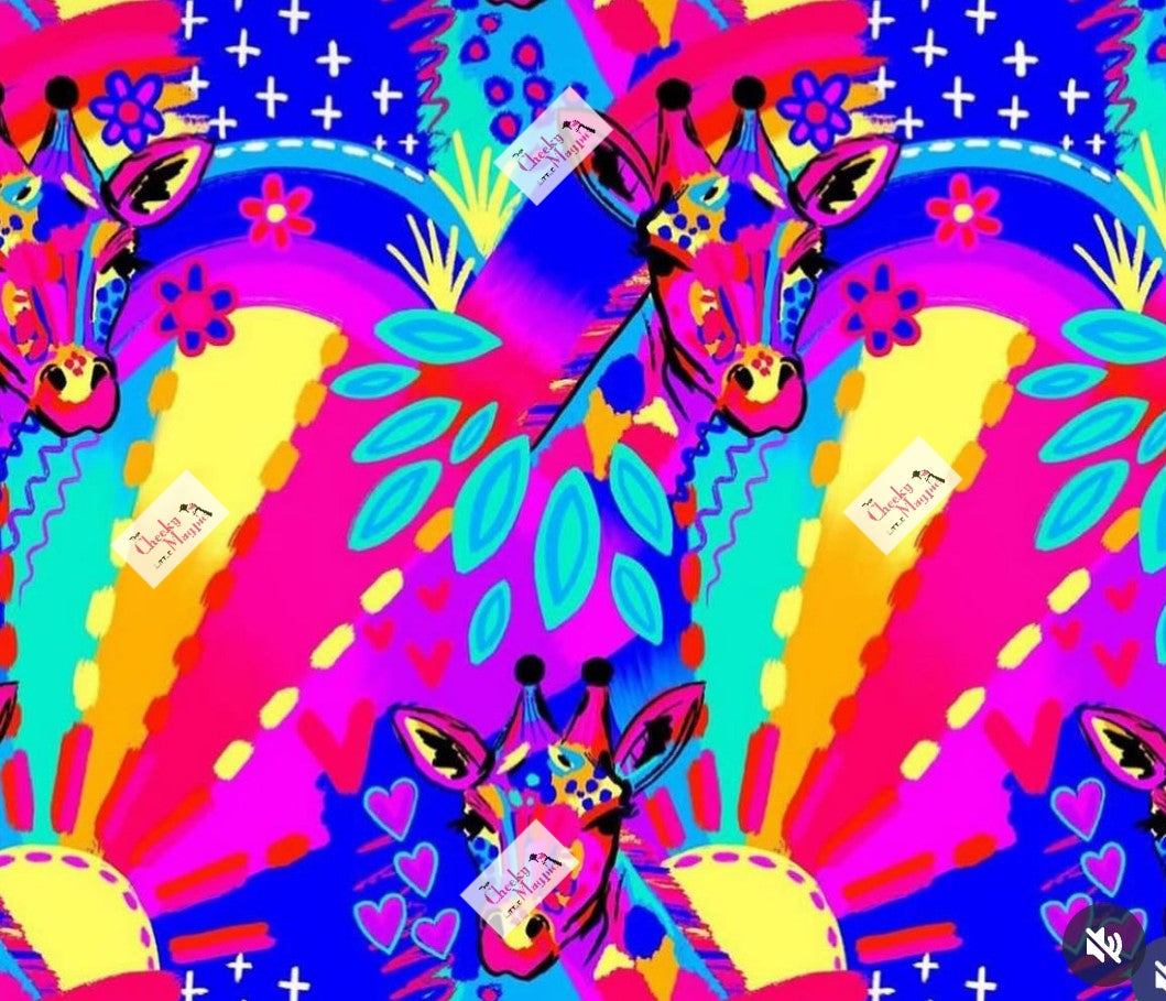 Giraffe Leggings- Pockets