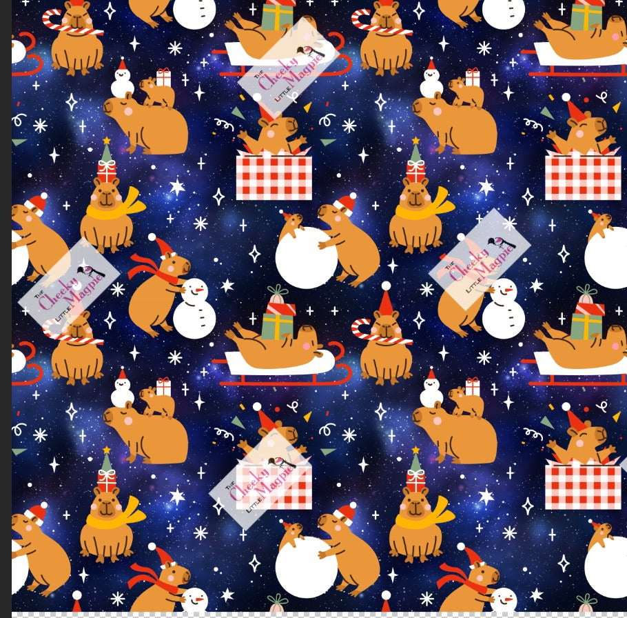 PRE ORDER Capybara Christmas KIDS