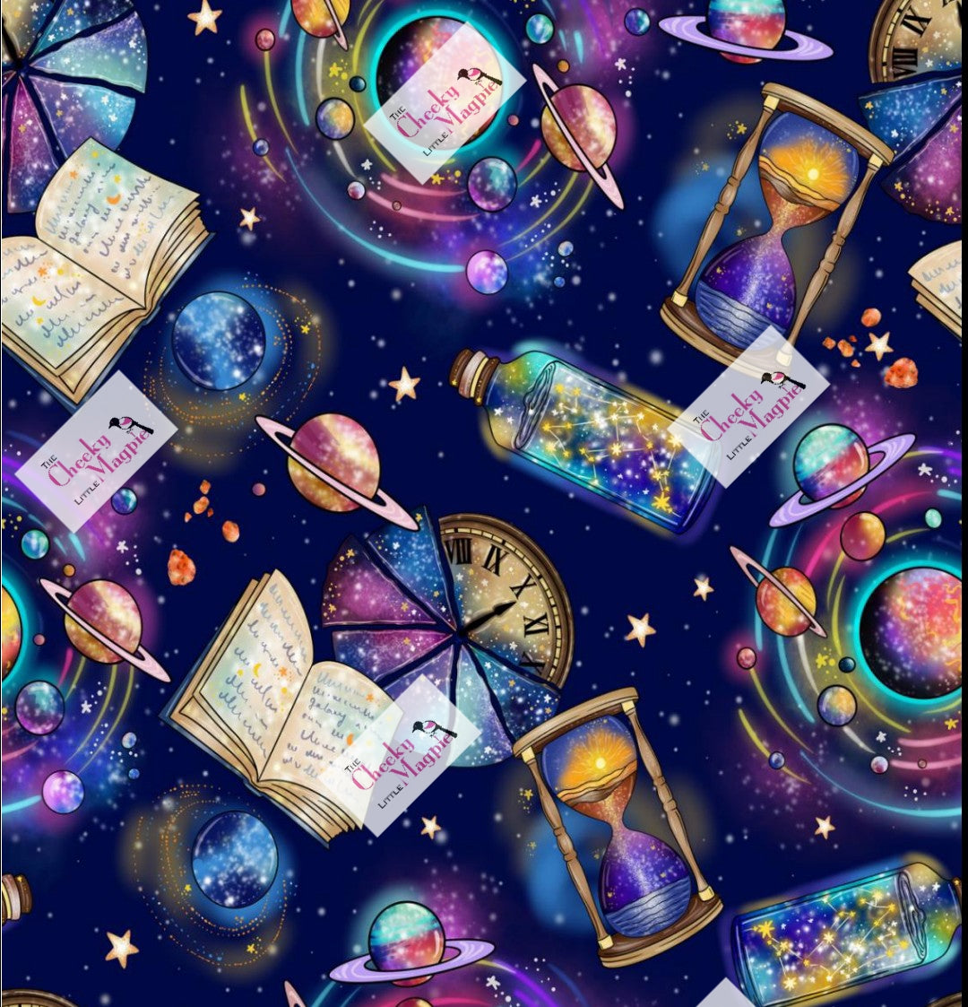 Mystical space capri Pockets