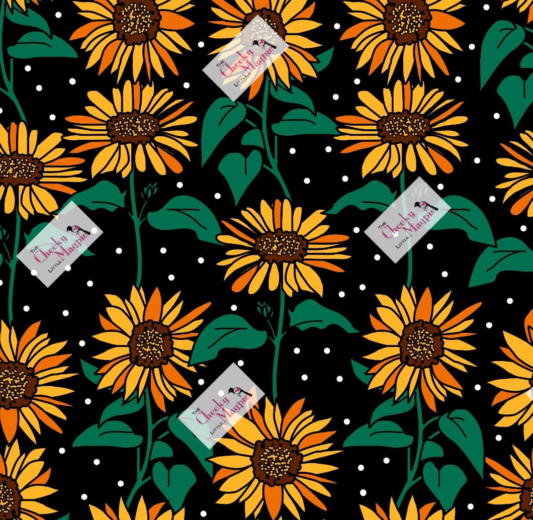 Sunflower capri Pockets