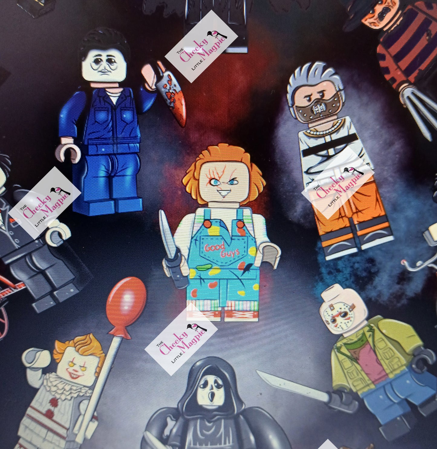 PRE ORDER Horror Bricks capri POCKETS