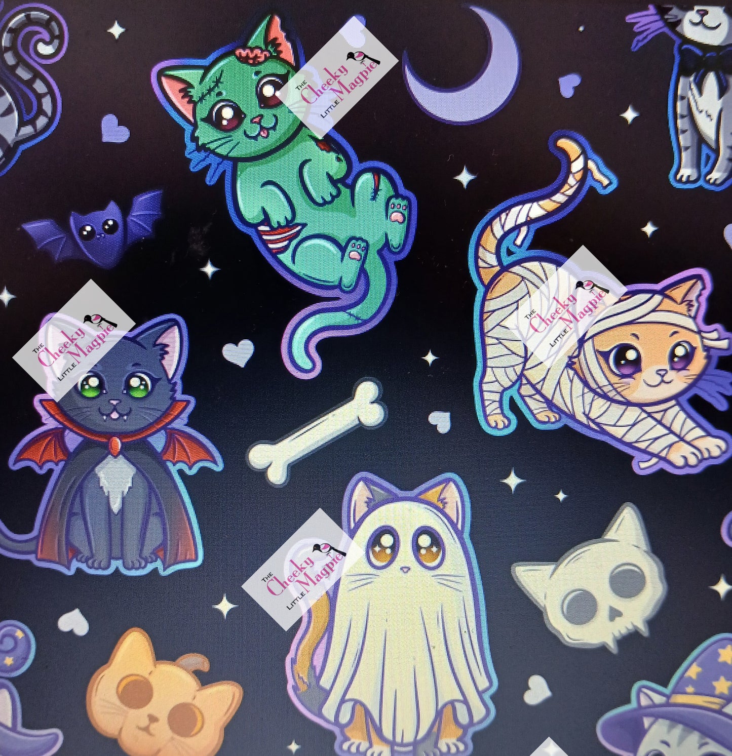 PRE ORDER Spooky cats capri POCKETS
