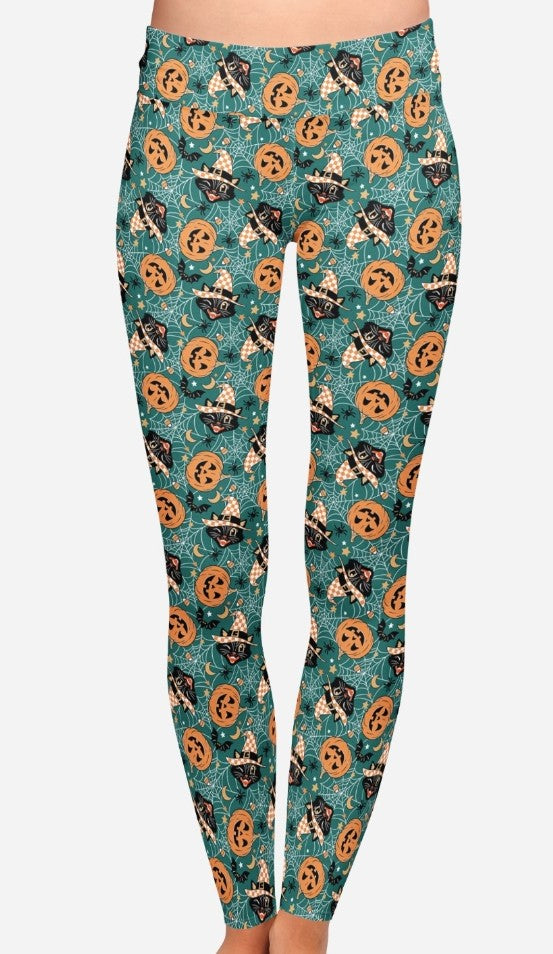 Retro Halloween Yoga