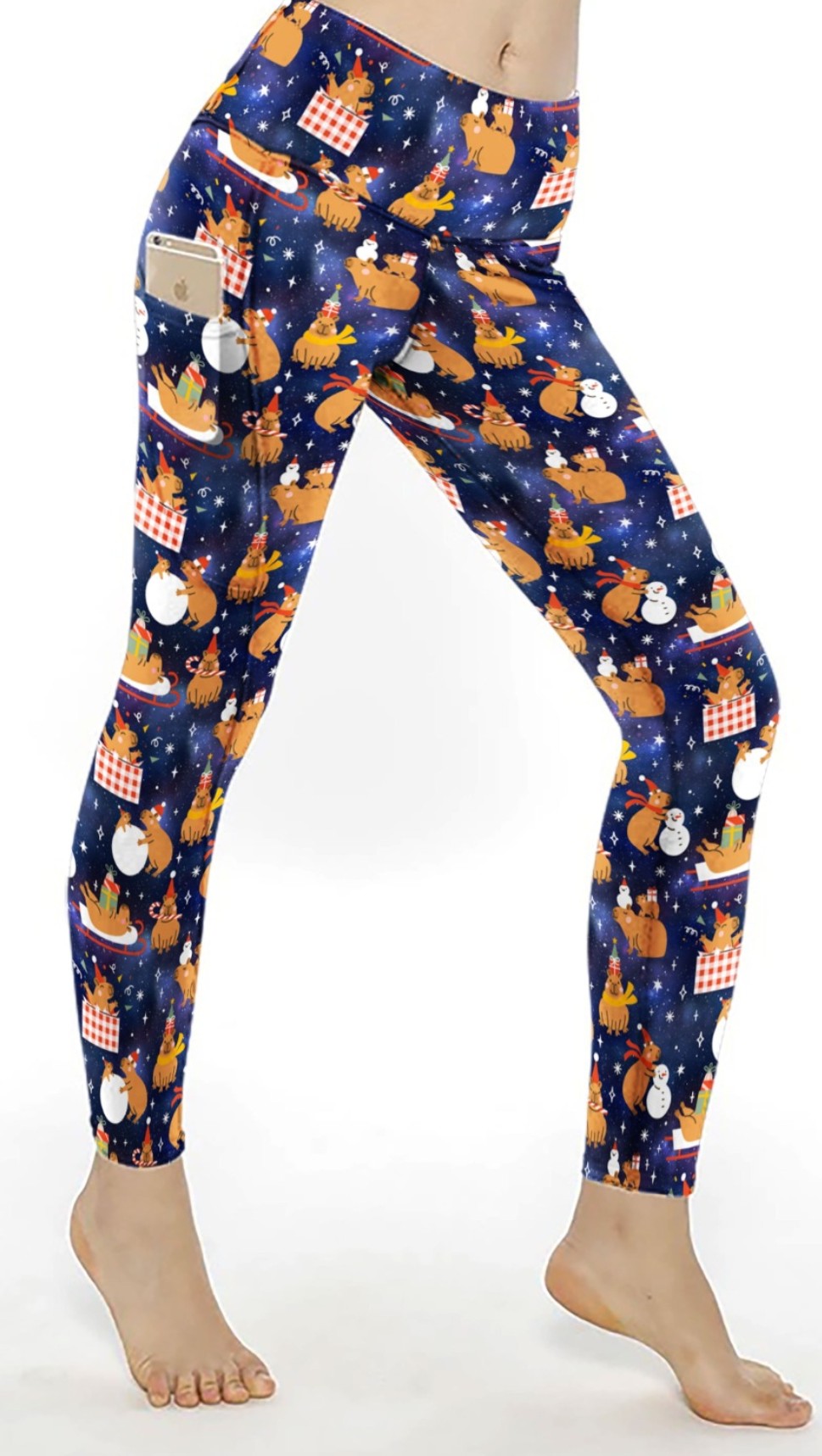 PRE ORDER Capybara Christmas Pockets