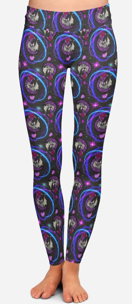 Bat and crystal Yoga