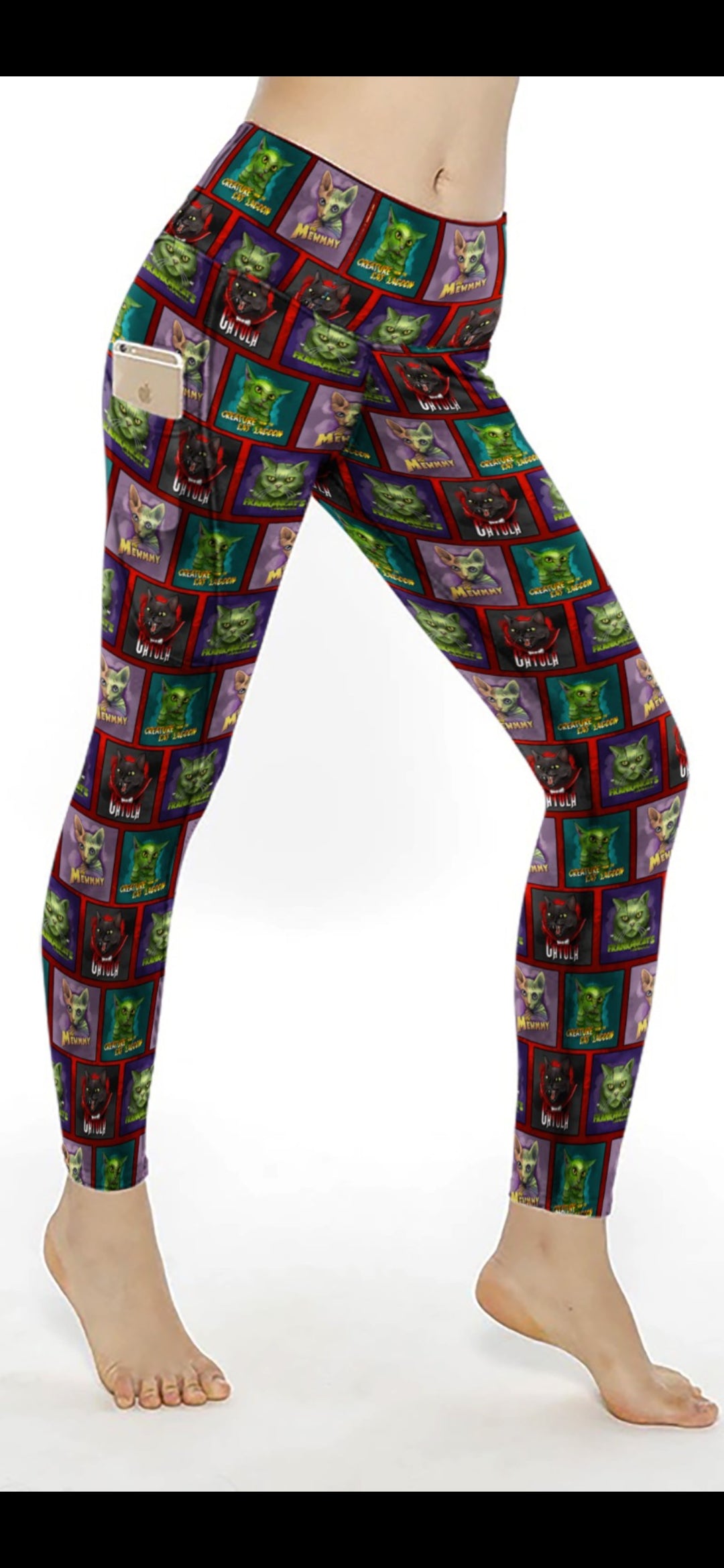 PRE ORDER Horror Cats pockets