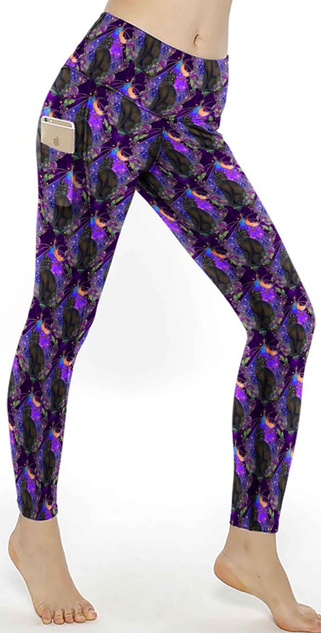 PRE ORDER Feline friend pocket leggings