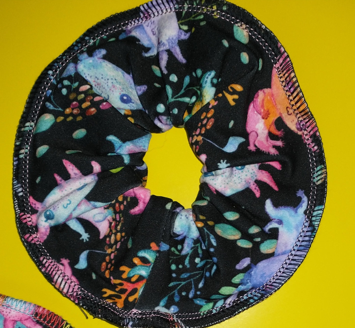 Axolotl Scrunchie