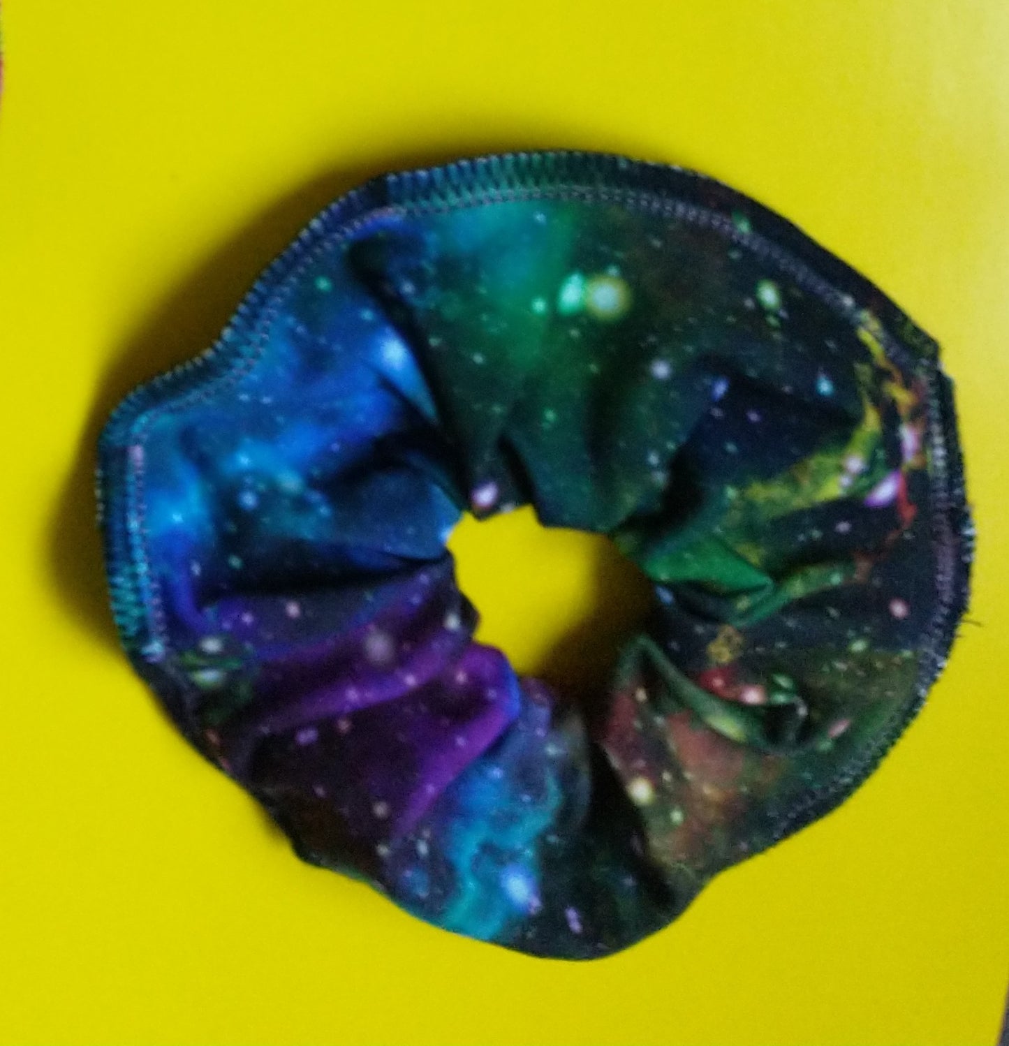 Rainbow Universe Scrunchie