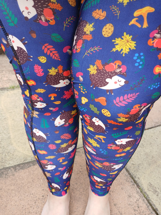 Hedgehog leggings POCKETS