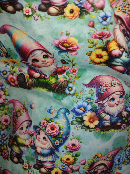 Garden Gnomes Wrap Style Dress