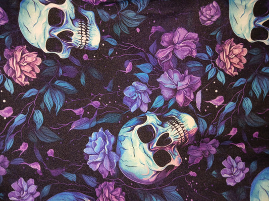 Floral Skulls CAPRI Pocket