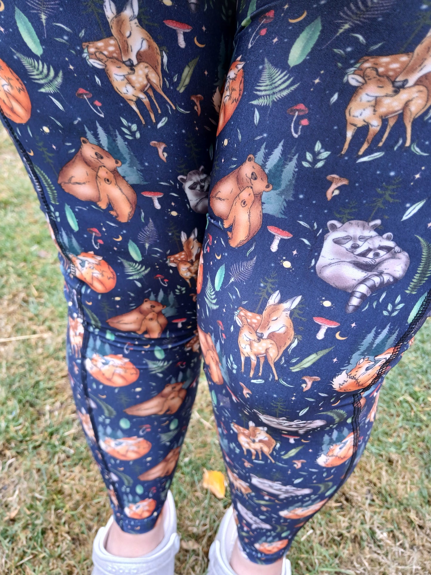 Mum and baby woodland -Pockets