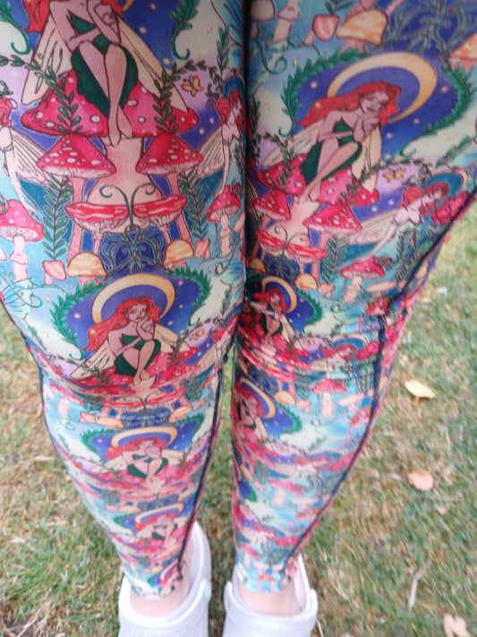 Mushrooms and Fairies -Pockets