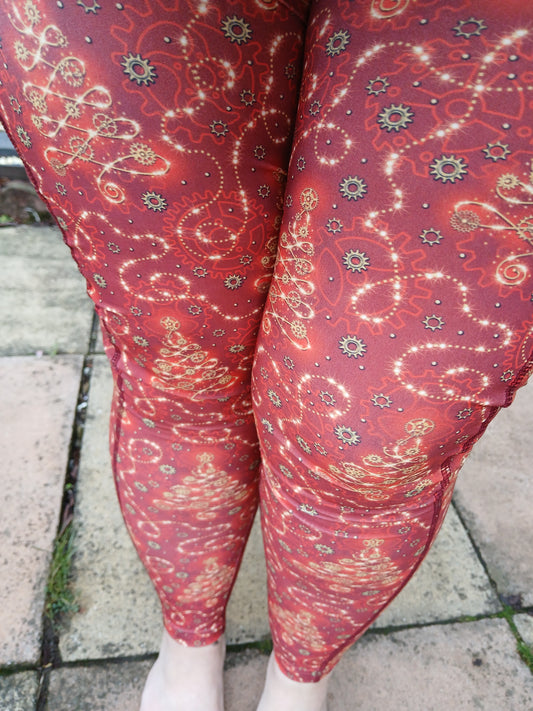 Christmas Tree Cogs -Pockets