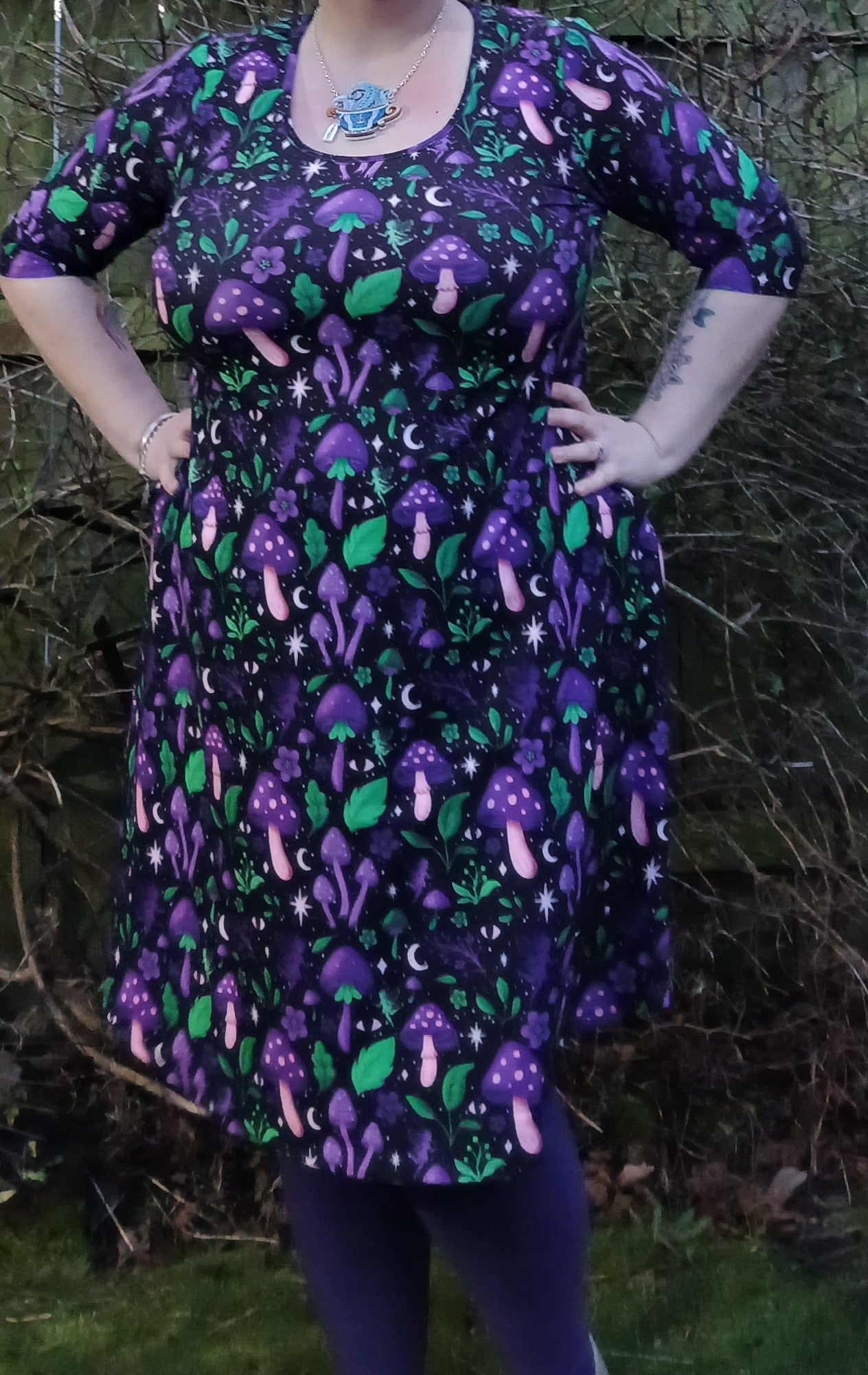 Fairycore Swing dress (3/4 sleeve)