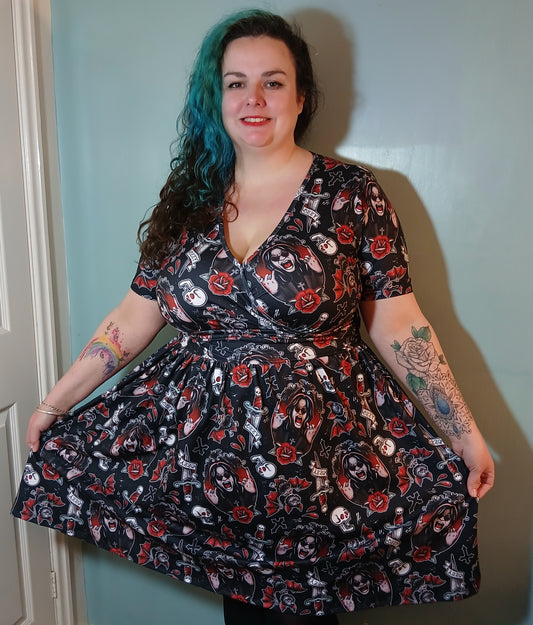 Ozzy Wrap Style Dress