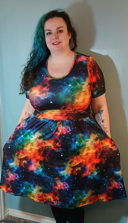Rainbow Universe Tina Dress