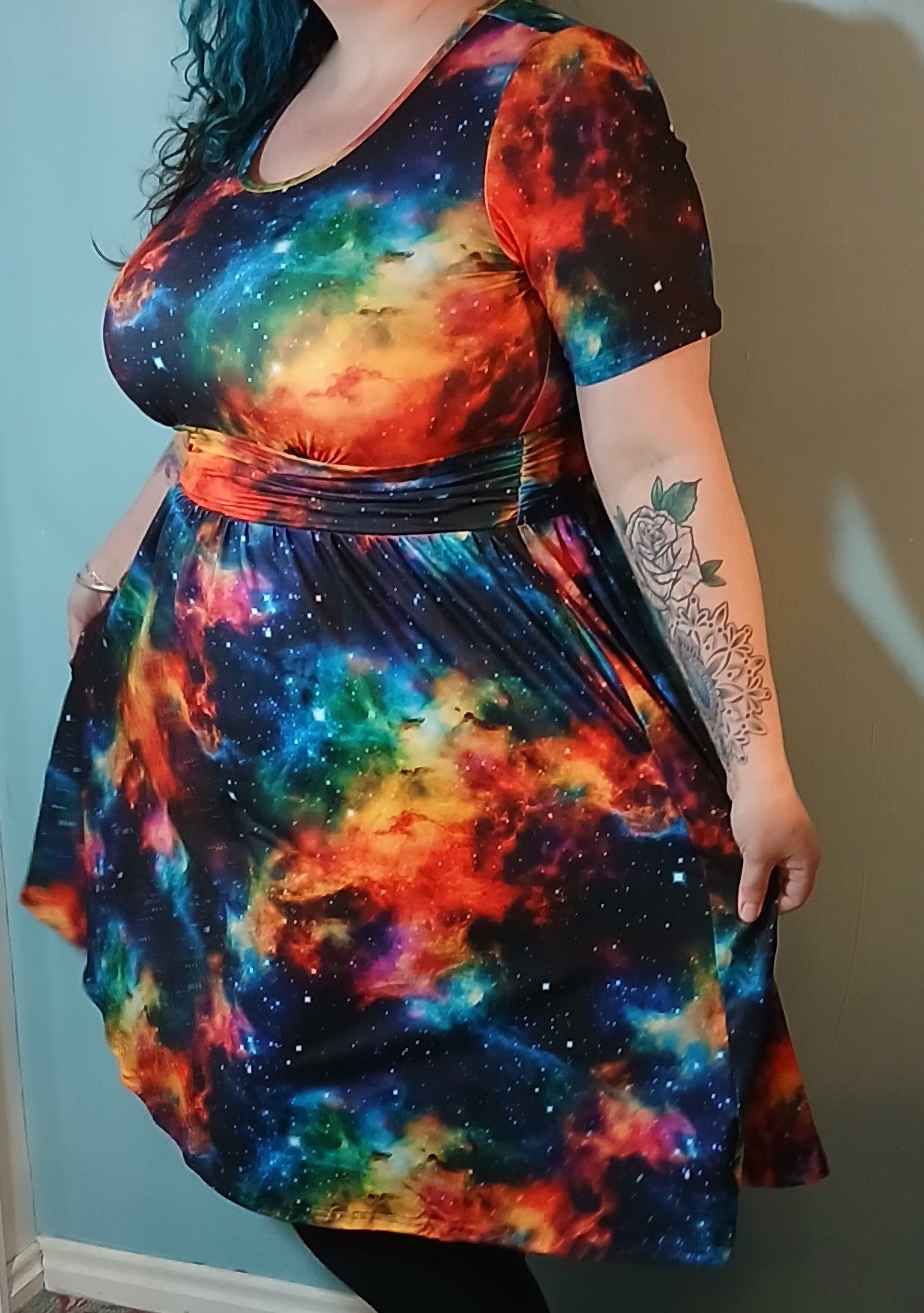 Rainbow Universe Tina Dress