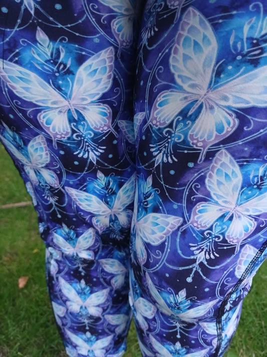 Glass Butterfly leggings Pockets