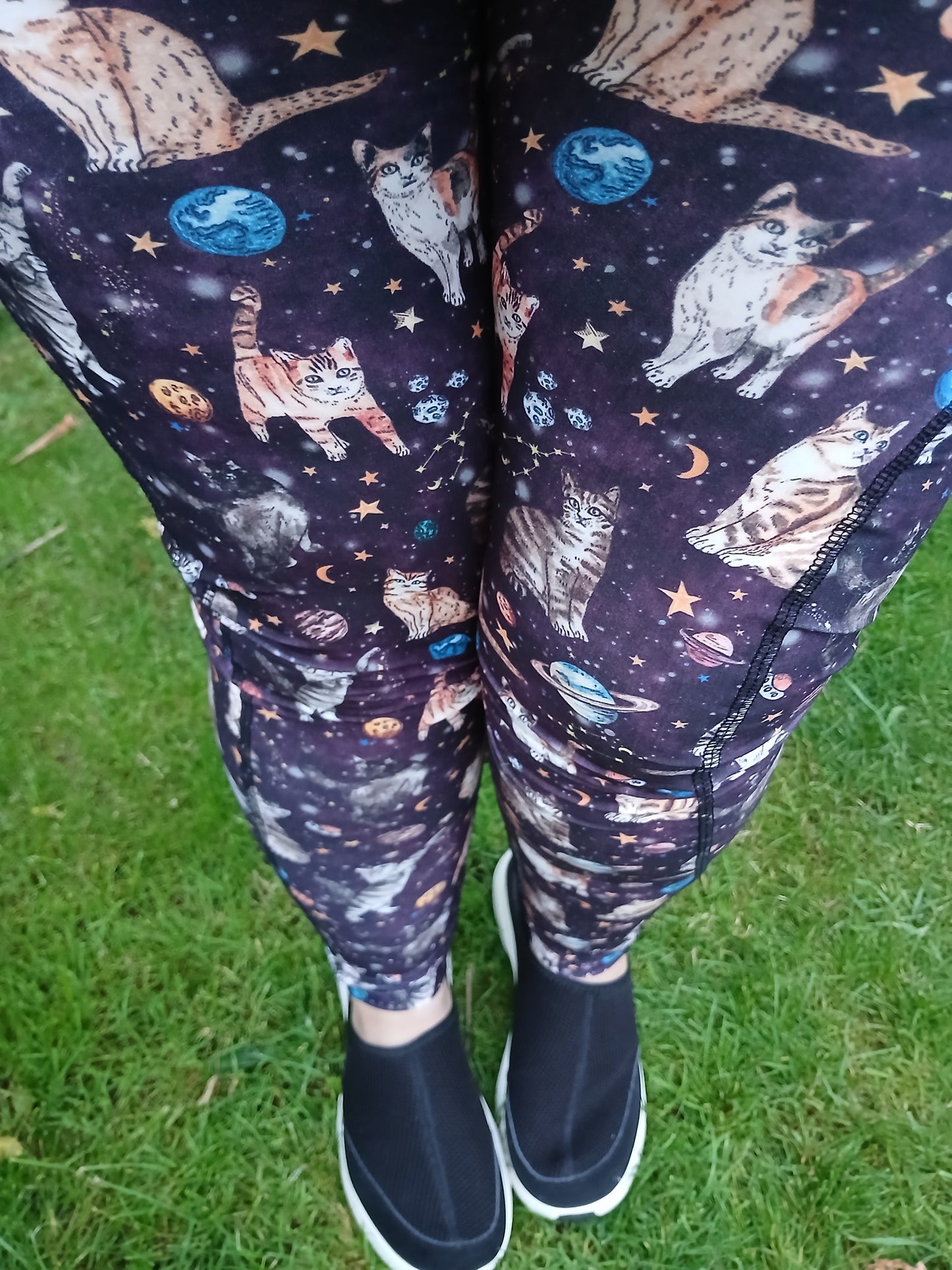 Space cats leggings Pockets