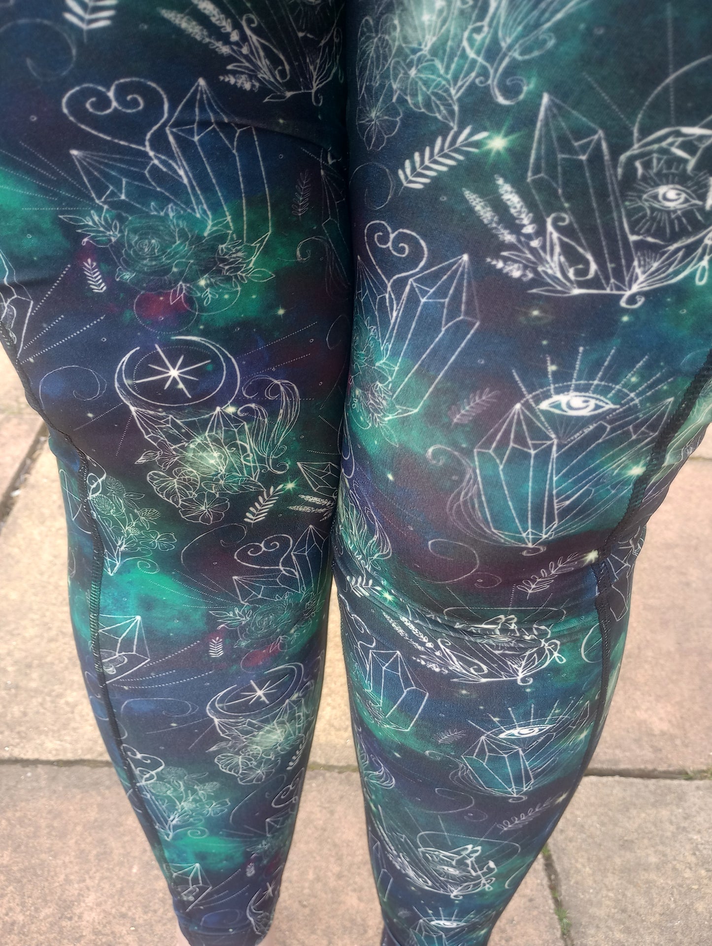 Crystal yoga leggings POCKETS