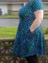 Load image into Gallery viewer, Dragon Scales  Dress (picture to show design)
