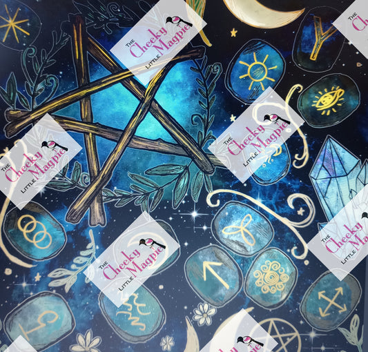 Witch Runes Yoga  POCKETS