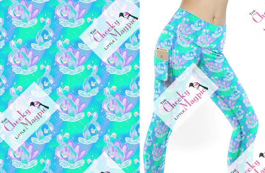 Mermaid CAPRI pocket yoga