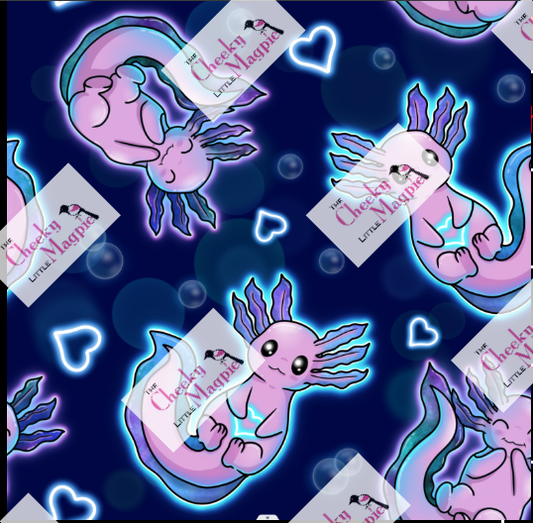 Neon Axolotl KIDS