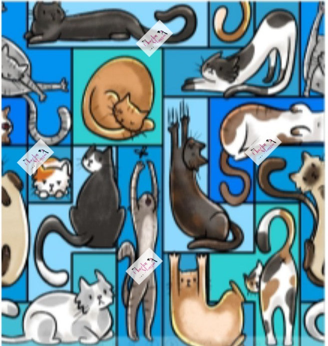 PRE ORDER Cat Tetris Yoga