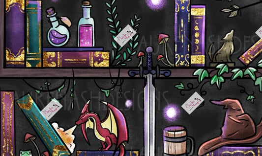 PRE ORDER Mystical Shelves Dress