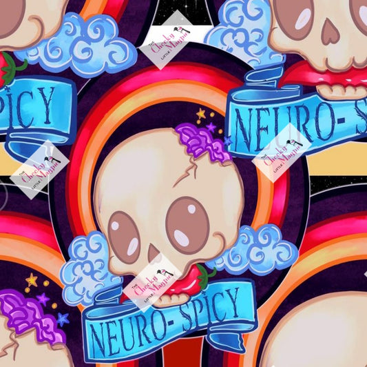 Neurospicy skull Yoga