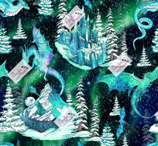 PRE ORDER Aurora Winter Dragons Tina Dress