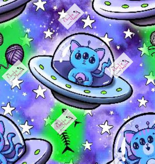 Cat UFO - Capri Pockets
