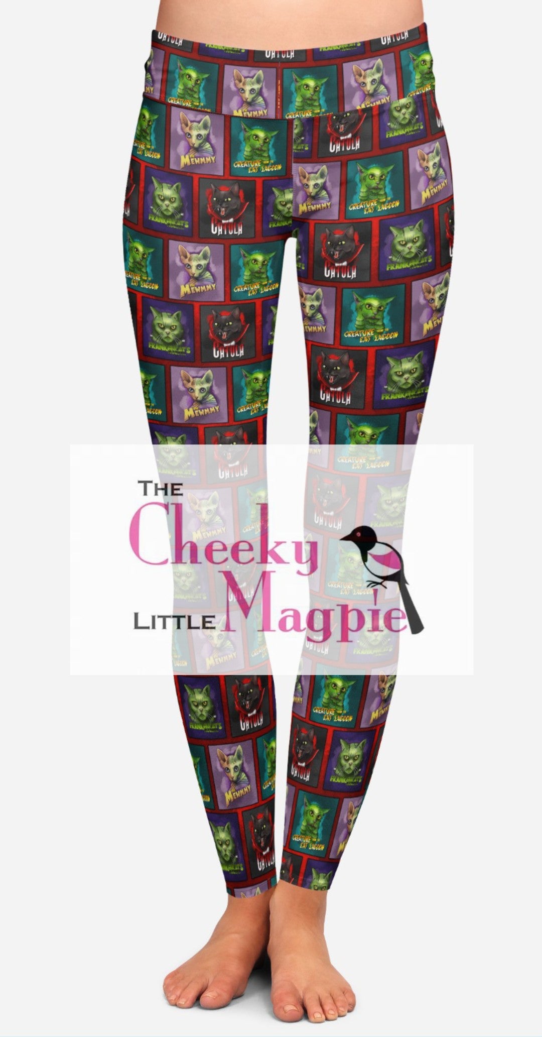 PRE ORDER Horror Cats YOGA