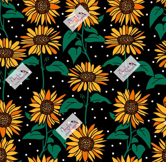 Sunflower capri Pockets