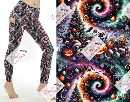 PRE ORDER Christmas Ween pocket leggings