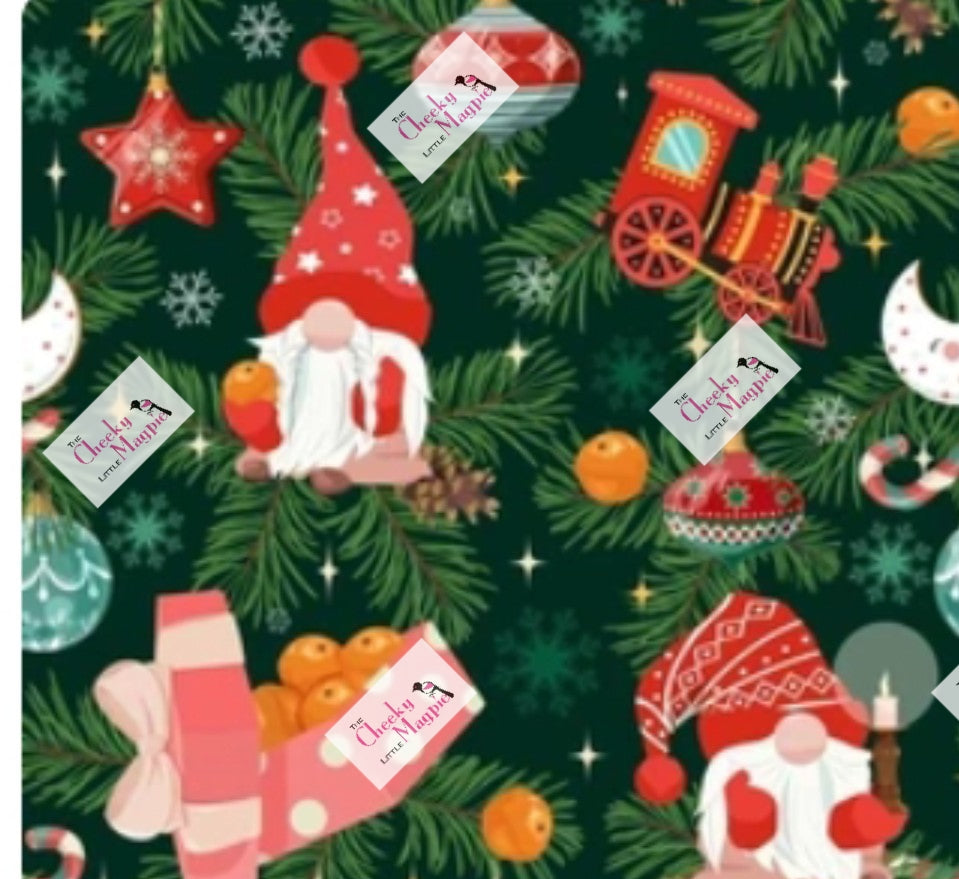 PRE ORDER Gnomes Swing dress (3/4 sleeve)