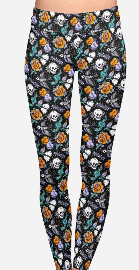 Halloween tats Yoga